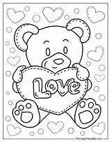 28 Teddy Bear Coloring Pages Free PDF Printables sketch template