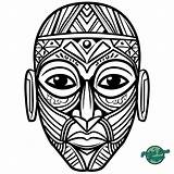 48 African Tribal Mask Large Print Coloring Printables sketch template