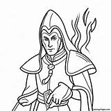 Eldar Farseer With Psychic Powers Coloring Page  Pagescom sketch template