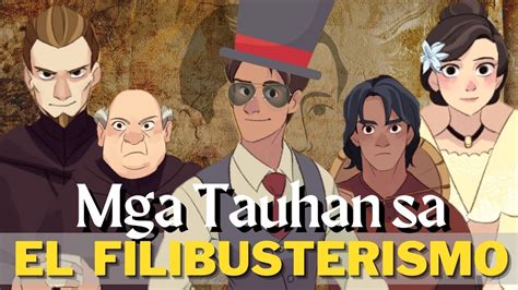 MgaTauhan sa El Filibusterismo - YouTube