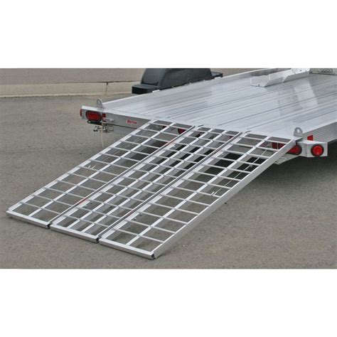 Aluminum Folding Motorcycle Trailer Ramp - 5' Long | Discount Ramps