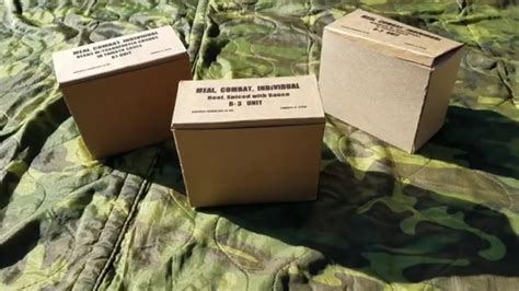 Reproduction Vietnam War C Ration Review - YouTube