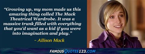 Allison Mack Quotes on Character, Greatness, Childhood and Uniformity