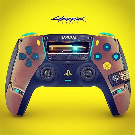 PS5 controller cyberpunk 2077, custom ps4 controller HD phone wallpaper ...