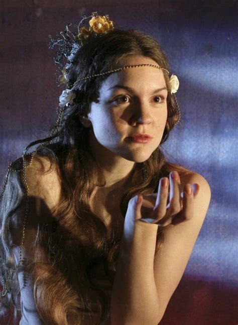 Marybeth Fritzky (Ariel), The Tempest, directed by Aaron Posner, Folger Theatre, 2007. Photo by ...