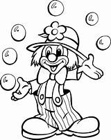 Circus Ball Coloring Page Pages sketch template