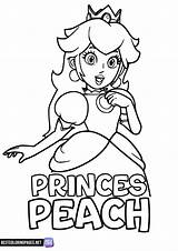 Princess Peach coloring pages  Bestcoloringpagesnet sketch template
