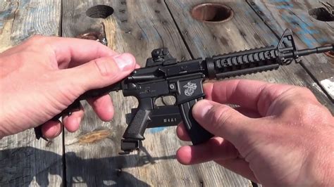 MINIATURE M4A1 - AR15 Gun Replica! - YouTube