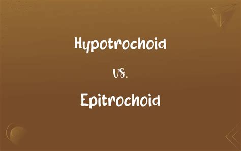 Hypotrochoid vs. Epitrochoid: What’s the Difference?