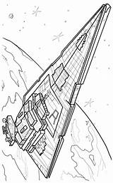 Star Wars Spaceship Coloring Page sketch template
