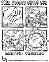 Junior Girl Scout Coloring Pages Sketch Coloring Page sketch template