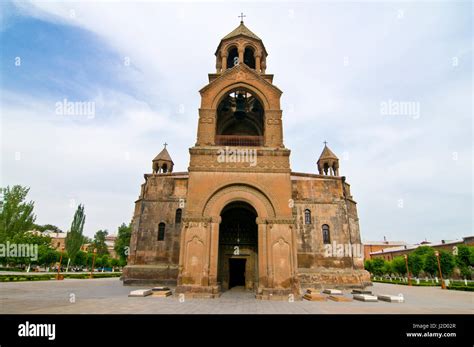 Unesco world heritage, Etchmiadzin Cathedral, Echmiadzin, Armenia Stock ...