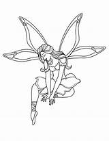 Printable Coloring Pages Fairies sketch template