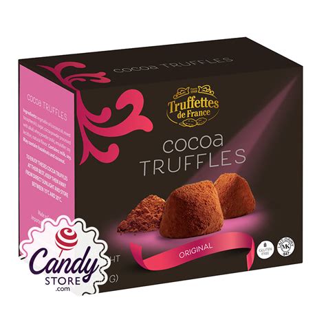 Truffettes De France Original Cocoa Truffles 12ct - CandyStore.com