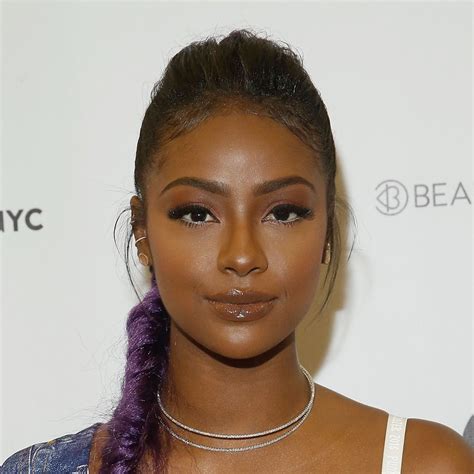 Justine Skye Tells Us The One Lipstick Shade She Can't Stop Wearing. | ESSENCE.com Nude Makeup ...