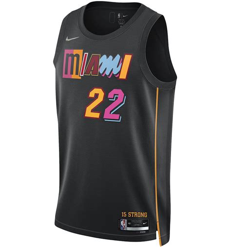 Nike NBA Miami Heat City Edition Jimmy Butler 22 Dri-FIT Swingman ...