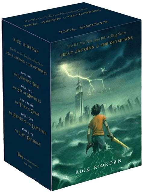 Percy Jackson and the Olympians Hardcover Boxed Set by Rick Riordan: | Percy jackson and the ...