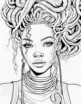 10 Black Woman Coloring Pages African American Adult  sketch template