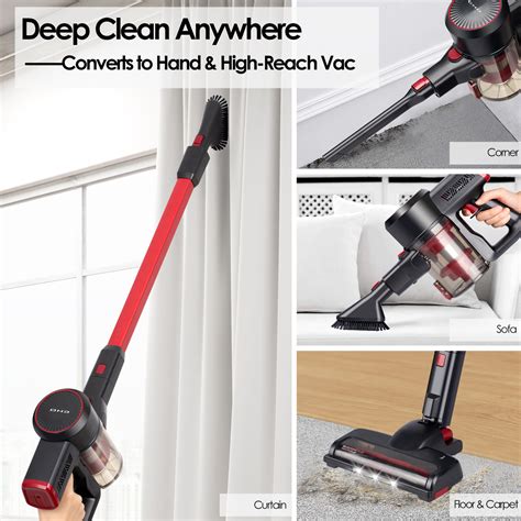 220V Lightweight Upright Corded Vacuum Cleaners , 2 In 1 Handheld ...