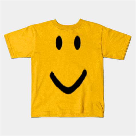 Roblox Halloween Noob Face Costume - Roblox - Kids T-Shirt | TeePublic