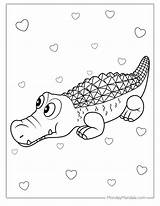Baby Alligator Coloring Pages sketch template
