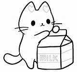 Kawaii Kitten Coloring Page Desenhos Fofos Para Colorir Dese sketch template