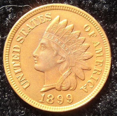 1899 Indian Head Penny MS-65 4 Diamonds