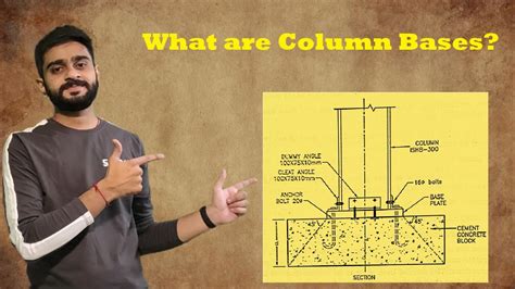 What are Column Bases? | Design of Steel Structure | Part 1 - YouTube