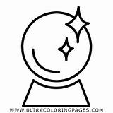 Dibujo De Bola Cristal Para Colorear  Ultra Coloring Pages sketch template