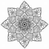 Spiral Mandala Coloring Pages Sketch Page sketch template