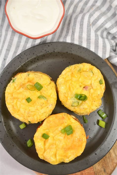 Ham and Cheese Egg Muffins - Sweet Pea's Kitchen