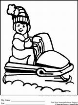 Snowmobile Coloring Pages  Coloring Home sketch template