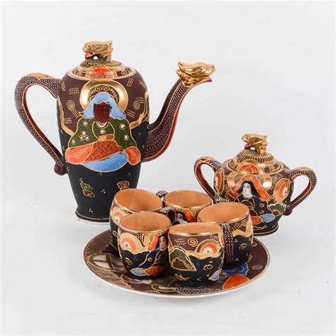 Japanese Hand Painted Tea Set | EBTH