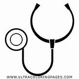 Stethoscope Coloring Pages For Kids  Free sketch template