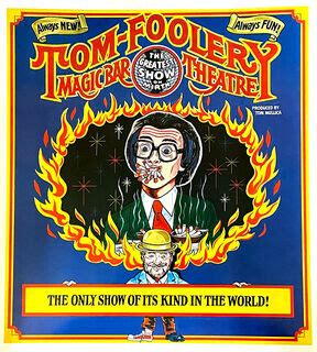 Original Tom-Foolery Poster - Meir Yedid Magic