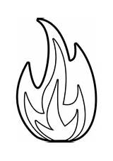 Fire Coloring Page  Free Printable Coloring Pages sketch template
