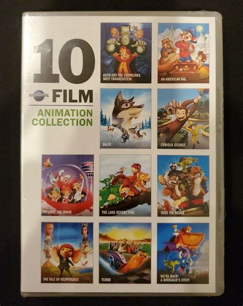 Universal 10-Film Animation Collection DVD Boxed Set New 191329147122 | eBay