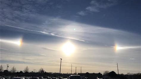 Photos captured of 'sun dog' phenomenon across metro Detroit; here's what it is