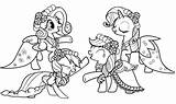 Ponyville Coloring Page Pages sketch template