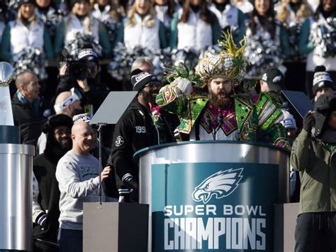 WATCH: Jason Kelce Delivers Legendary Speech At Eagles Parade | Hatboro ...