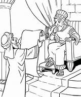 Joash The Boy King Bible Coloring Pages Sketch Page sketch template