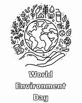 Free Printable World Environment Day coloring page  Download Print Or sketch template