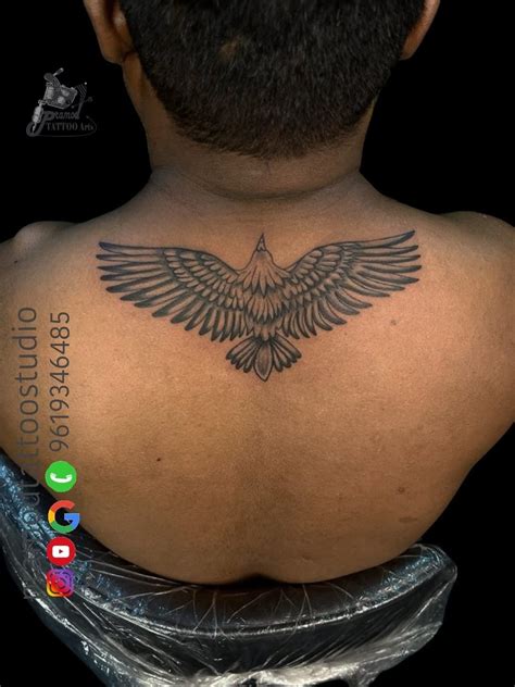 Stunning Egal Tattoo Design for Your Back