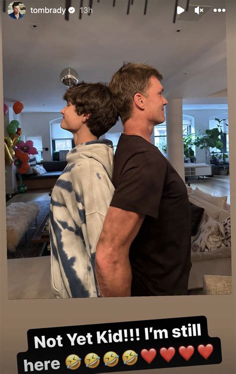 Tom Brady's son, Jack, is nearly as tall as legendary QB