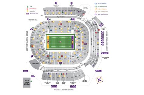 Lsu Stadium Seating | Two Birds Home