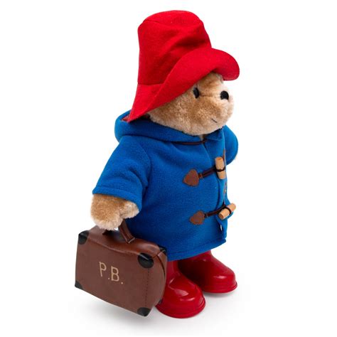 Paddington with Boots & Suitcase Soft Toy - Large 34cm