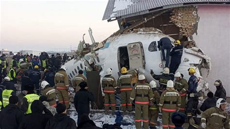 12 killed, dozens hurt after plane crashes in Kazakhstan