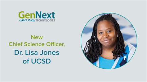 GenNext Technologies appoints Dr. Lisa Jones of UCSD to the role of Chief Science Officer (CSO)