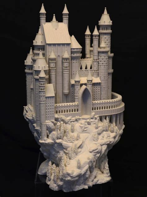 Bold Machines Designs and Releases an Amazing 3D Printed Castle Model http://3dprint.com/72517 ...