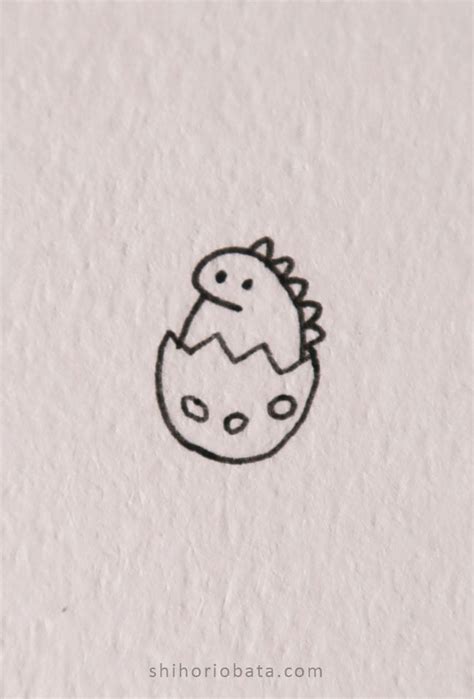 22 Cute Easy Dinosaur Drawing Ideas